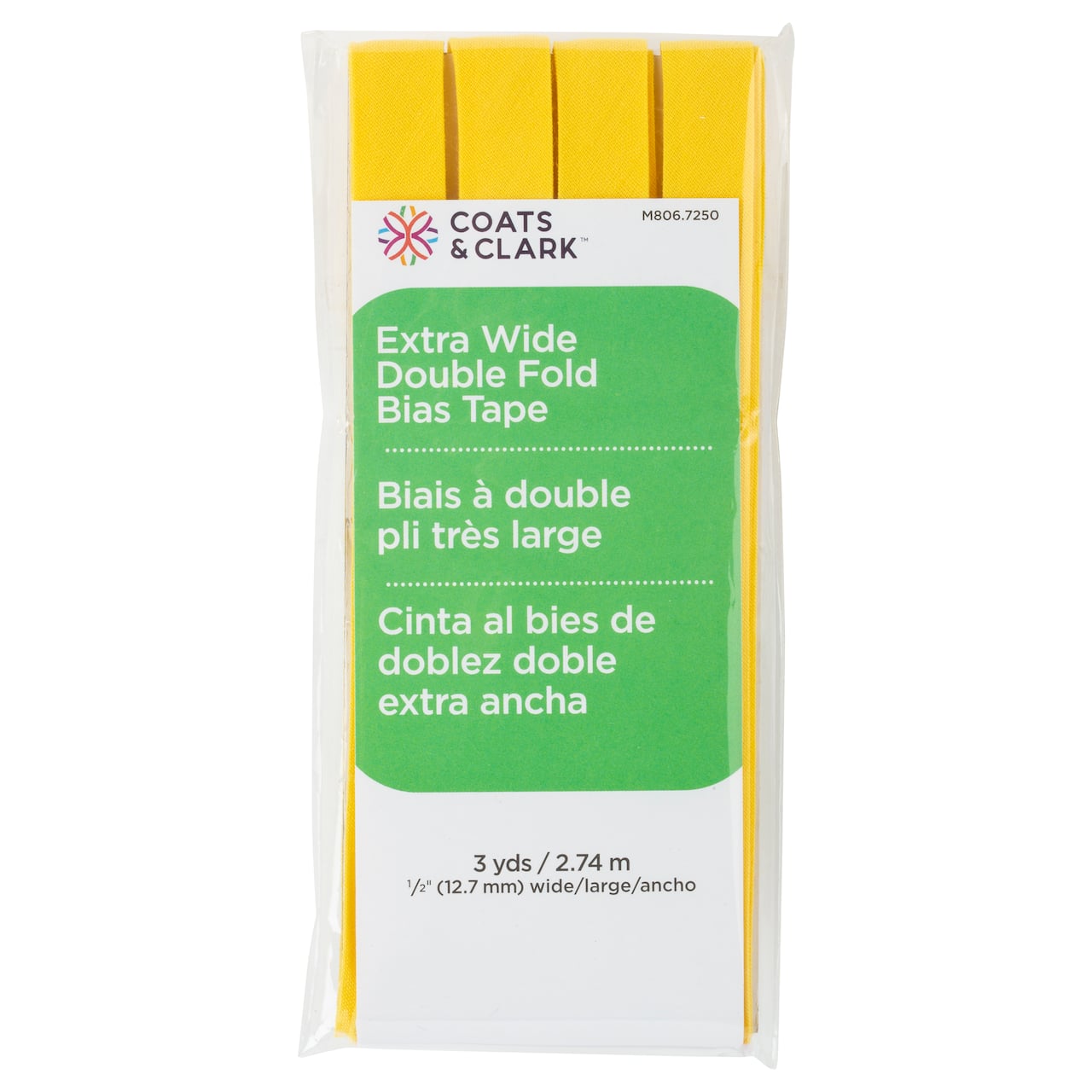 Biais à double pli très large de Coats & Clark